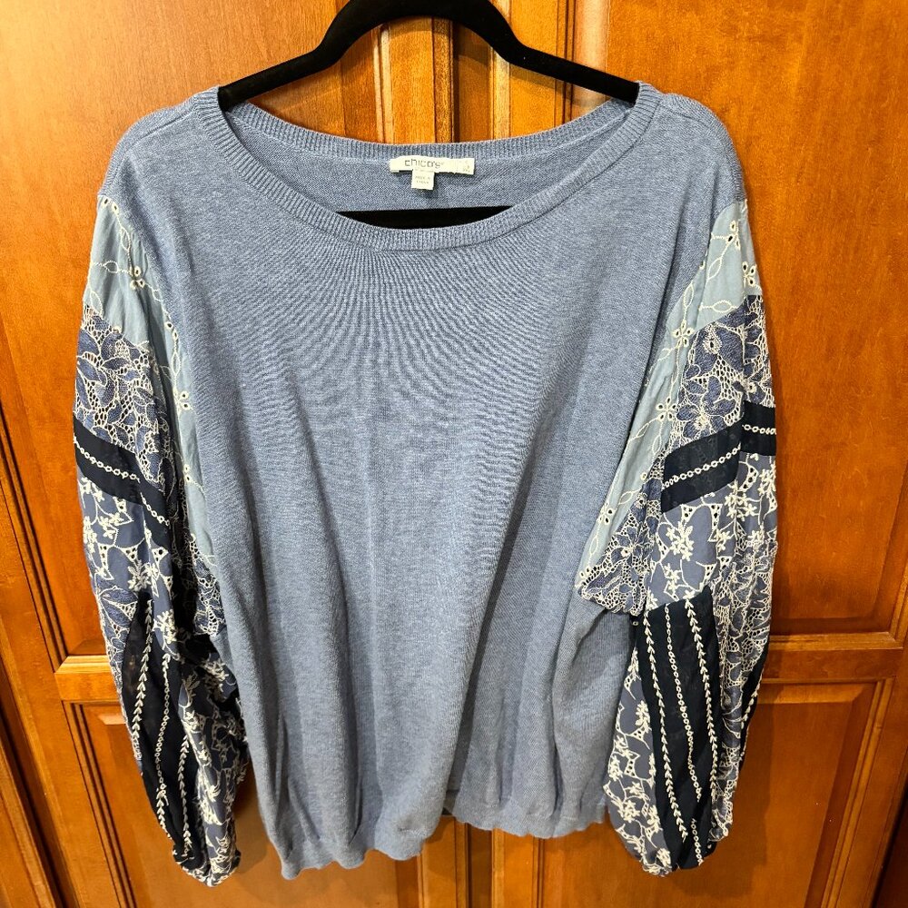Women's Chicos Sweater Size 4 XXL